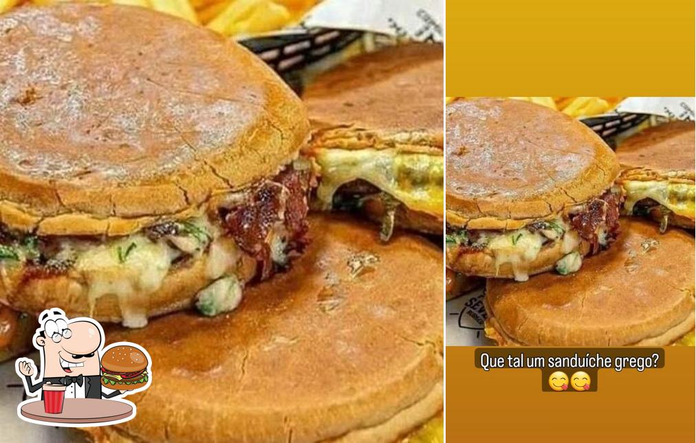 Prueba una hamburguesa en Kesabbab Grego Árabe