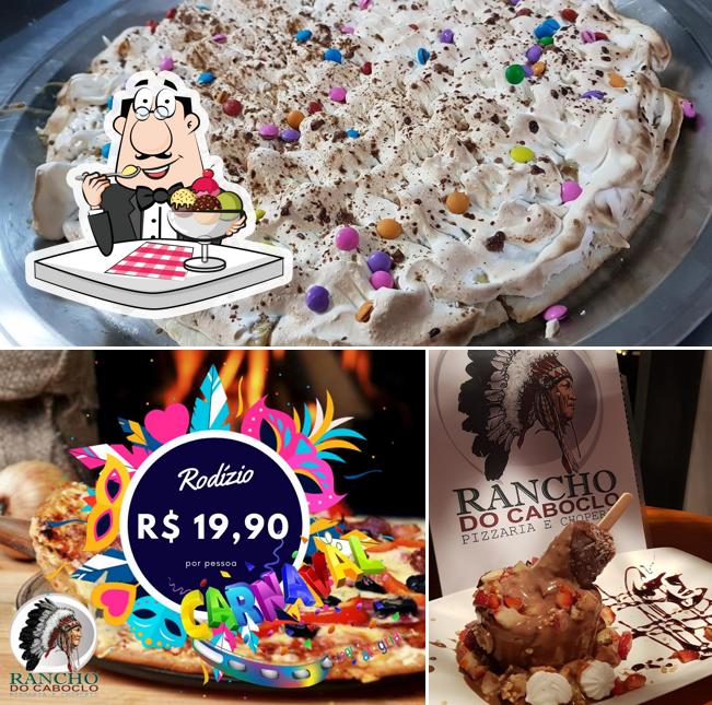 Peça uma das opções doces