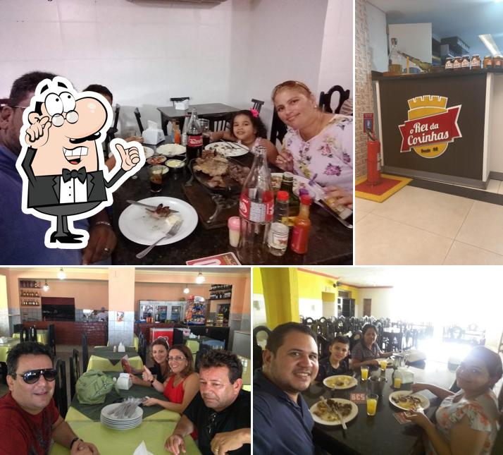 O interior do Churrascaria e Pizzaria Bom Sabor - Restaurante - Comida na BR 101