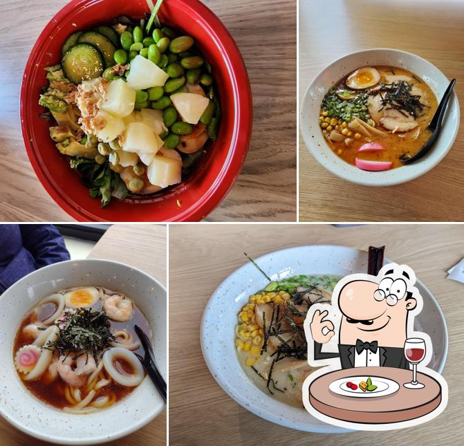 Food at Oishii Ramen & Poke