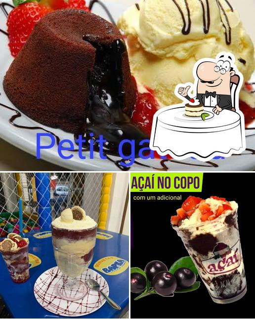 Peça uma das opções doces