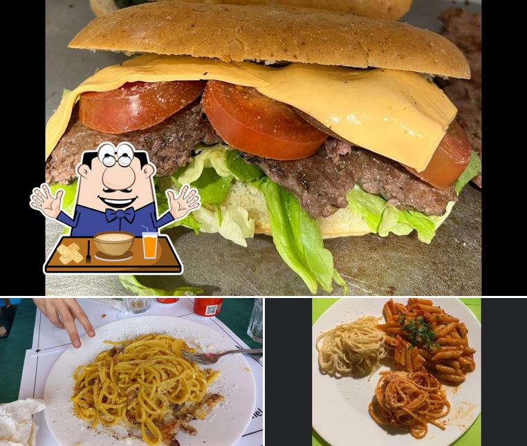 Platti al ristorante Pepparone