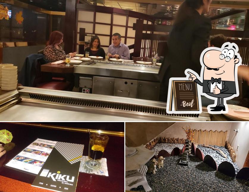 Kiku Restaurant, 365 NJ17 in Paramus Restaurant menu and reviews