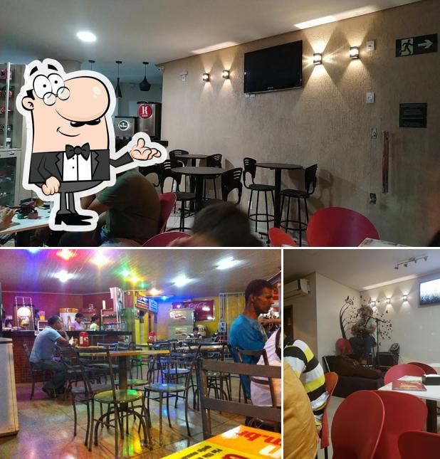 O interior do Glutton Centro