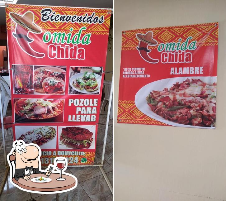 Еда в "COMIDA CHIDA"
