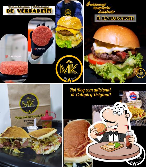 Consiga um hambúrguer no MK Mix Dog Burguer