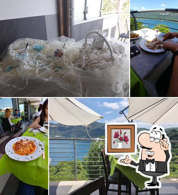 Gli interni di Trattoria da Tittò