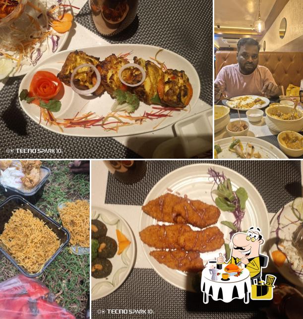 Meals at Khalids biriyani,kanchipuram