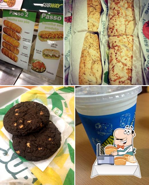 Pão-com-alho em Subway