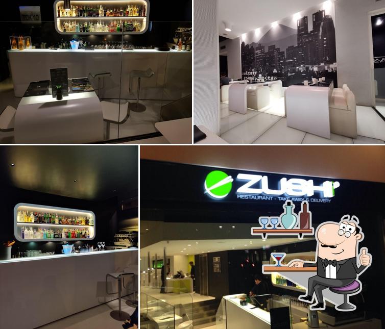 Gli interni di Zushi Trento