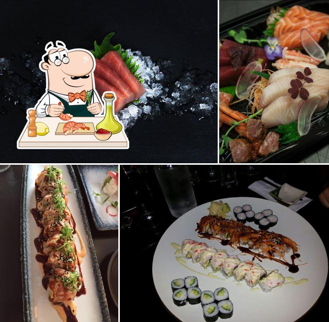 Get different seafood dishes available at Hatoba