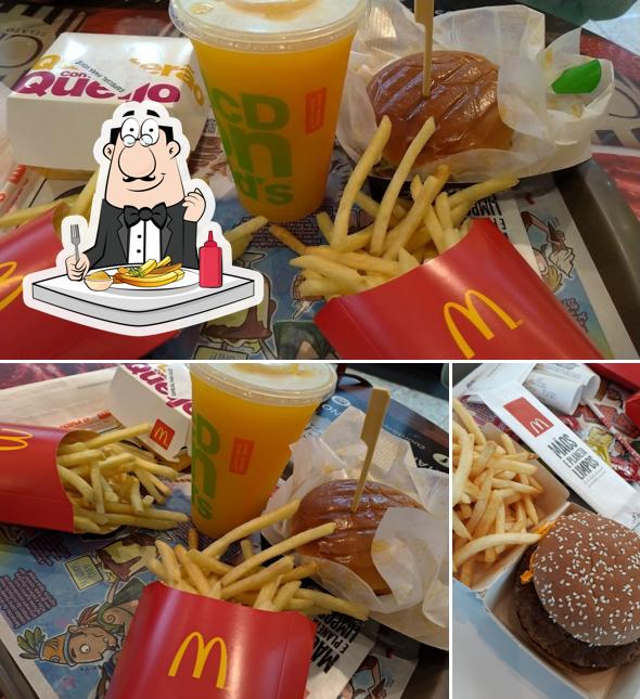 Experimente batatas fritas no McDonald's