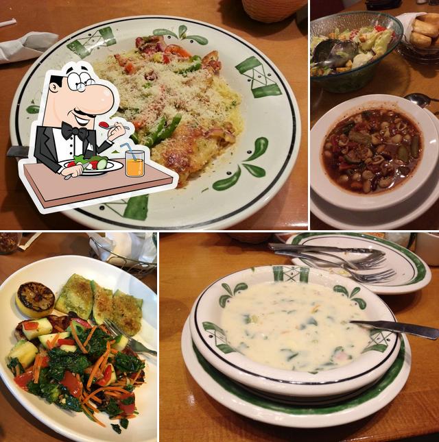 Comida en Olive Garden Italian Restaurant