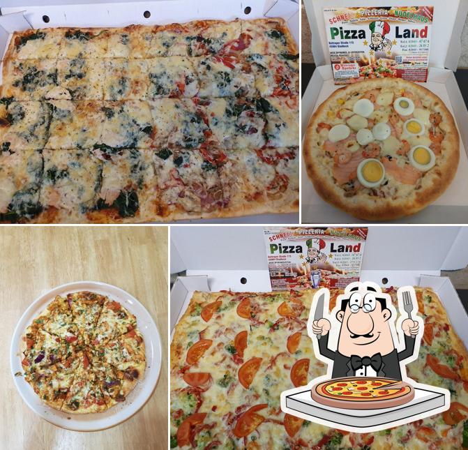 Bei Pizzaland könnt ihr Pizza genießen