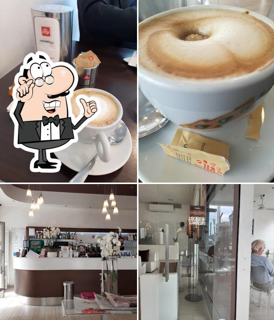 Dai un’occhiata alla foto che mostra la interni e cibo di Maurice Cafe