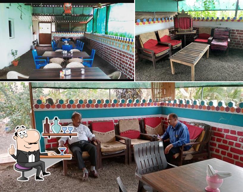 Check out how Bansode Dhaba बनसोडे ढाबा looks inside