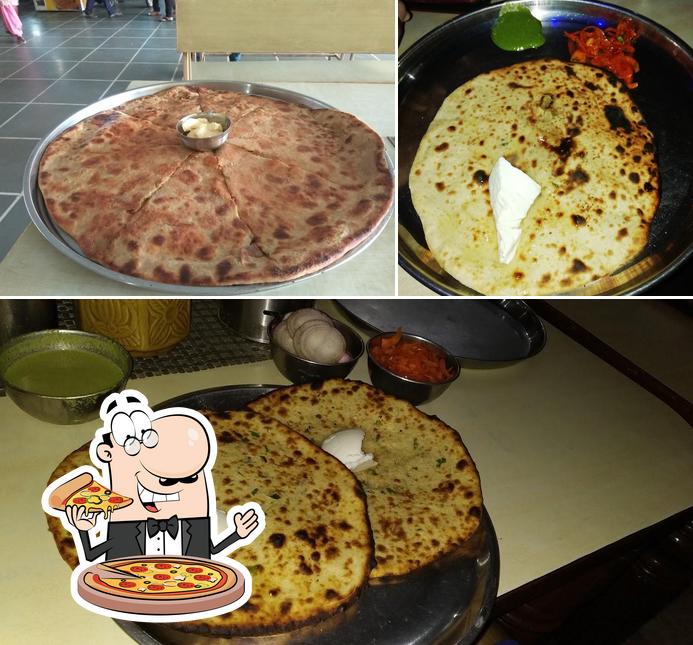 Order pizza at Royal Murthal Dhaba