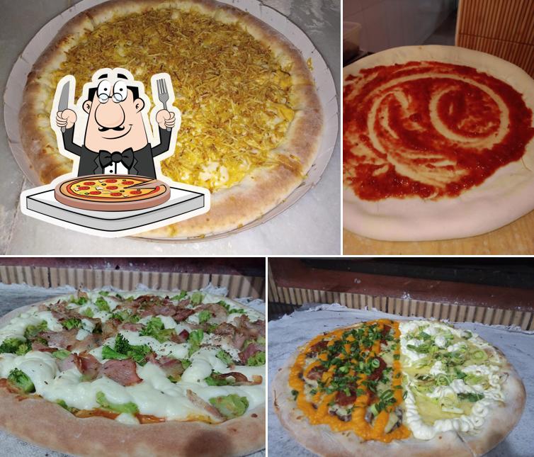 Experimente diferentes estilos de pizza