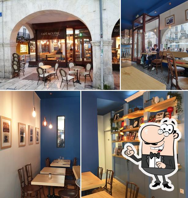 L'intérieur de Le Café Molière La Rochelle