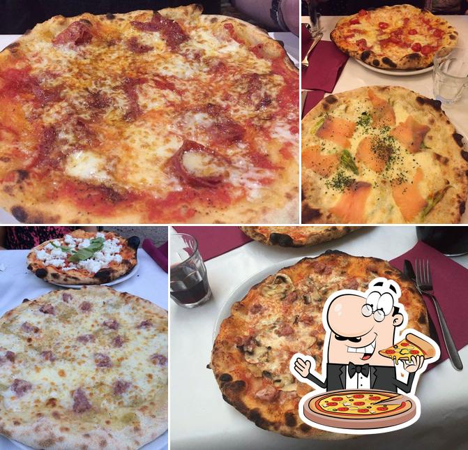 A Da Messinese Pizzeria, vous pouvez prendre des pizzas