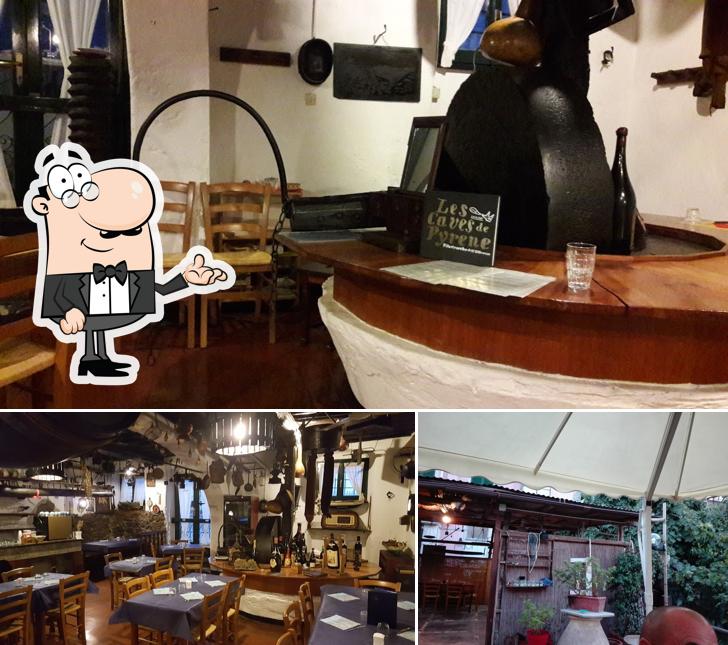 A Supressa Osteria con brace si caratterizza per la interni e esterno