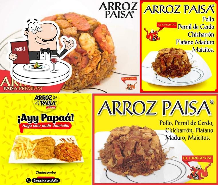 Meals at Arroz Paisa El Original Pereira