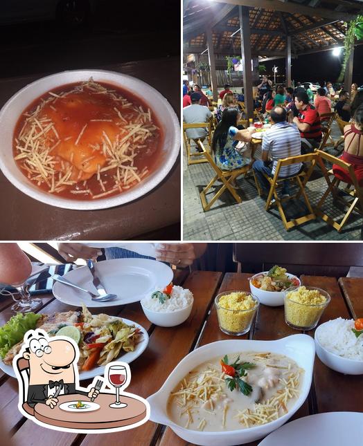 Comida em Restaurante Capytu