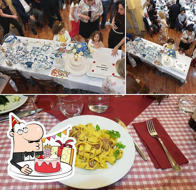 La Cantinetta Da Gianfranco si caratterizza per la compleanno e cibo