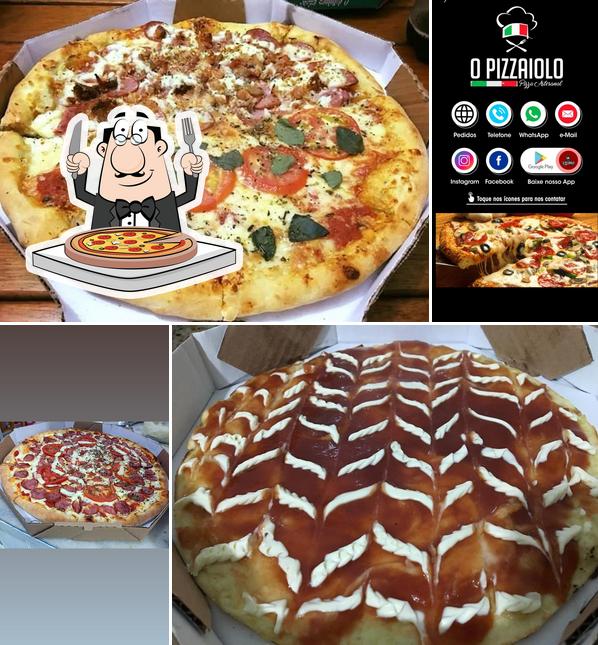 Consiga pizza no O Pizzaiolo - Pizza Artesanal