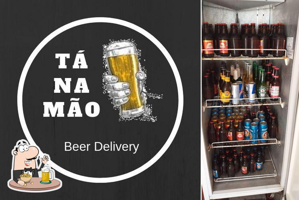 Você pode tomar uma tulipa de cerveja leve ou escura