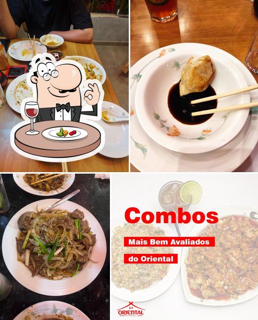 Comida em Restaurante Oriental FOZ