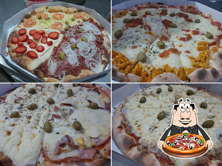 No VinteVinte Pizzaria, você pode provar pizza