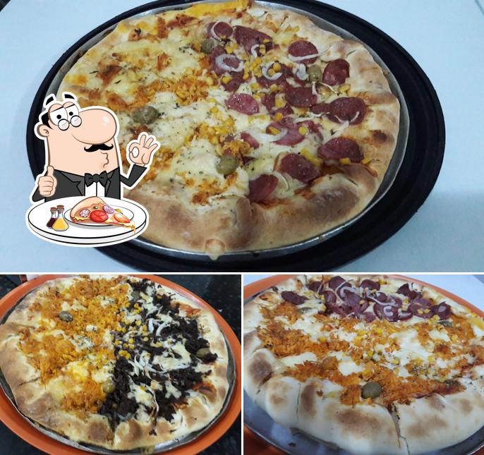 Experimente pizza no Fla-Lanches