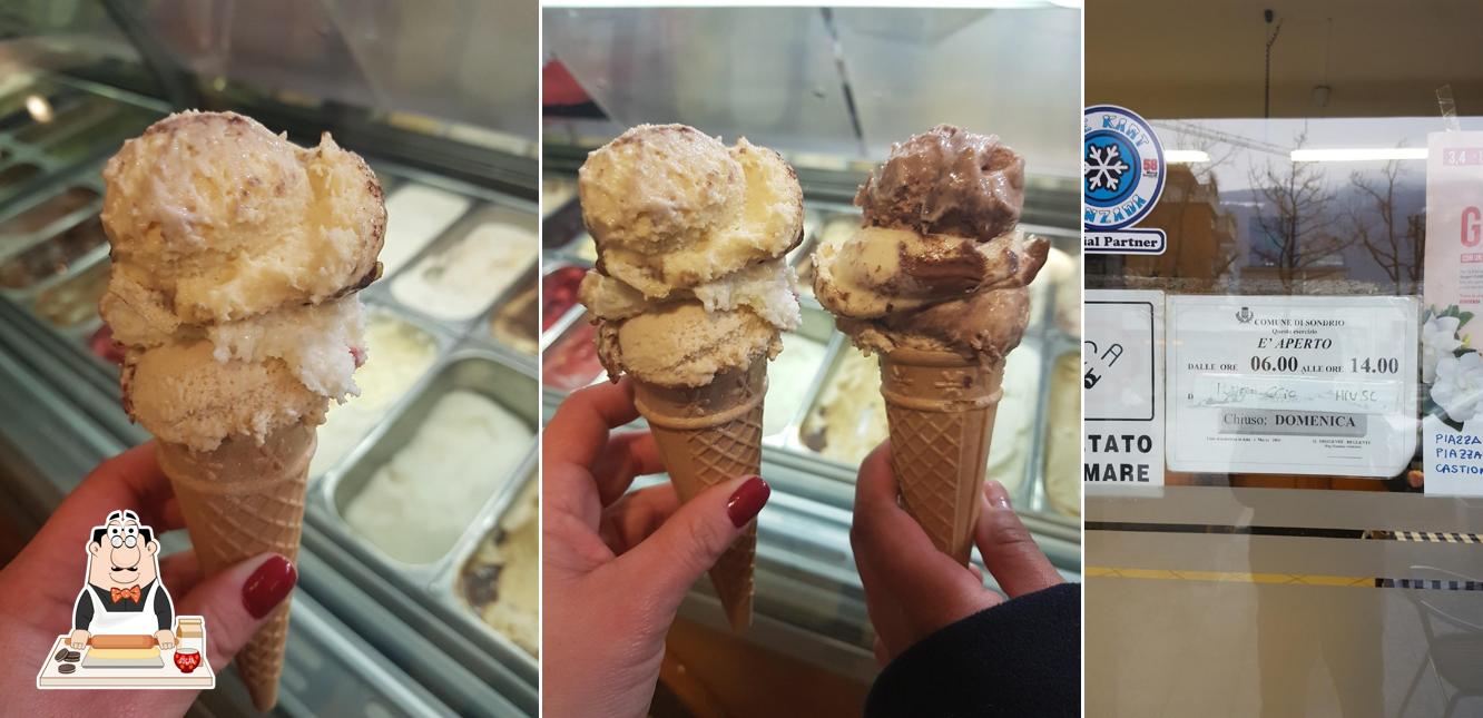 Bar Tonale sert une éventail de plats sucrés