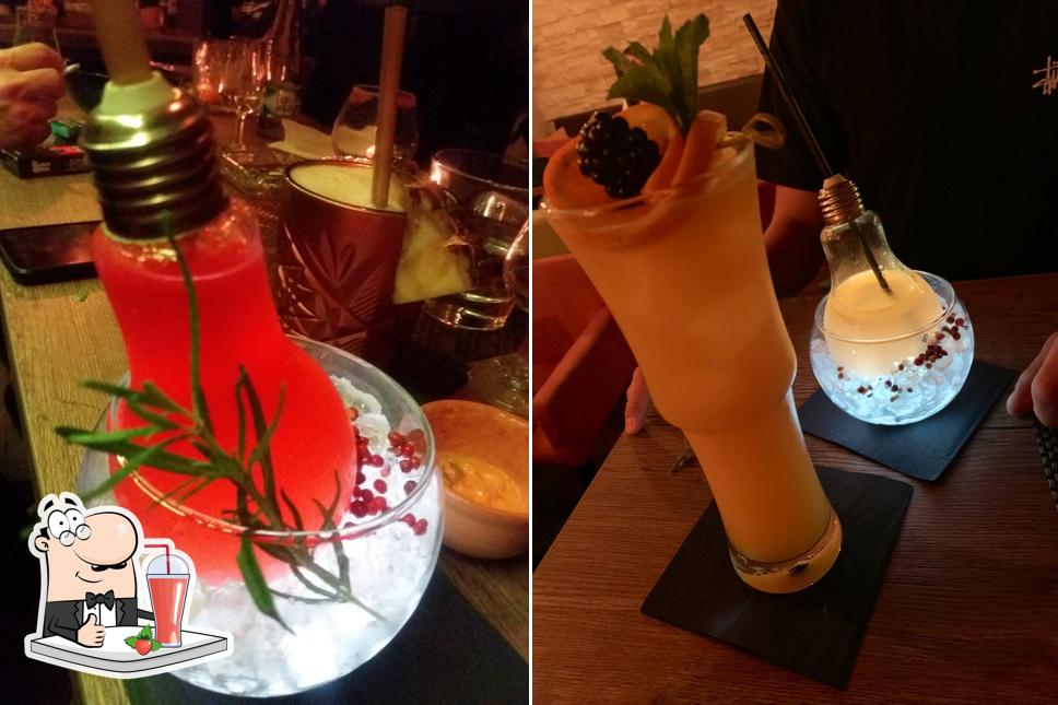 Enjoy a beverage at Bloom: Gin, cocktails & lounge