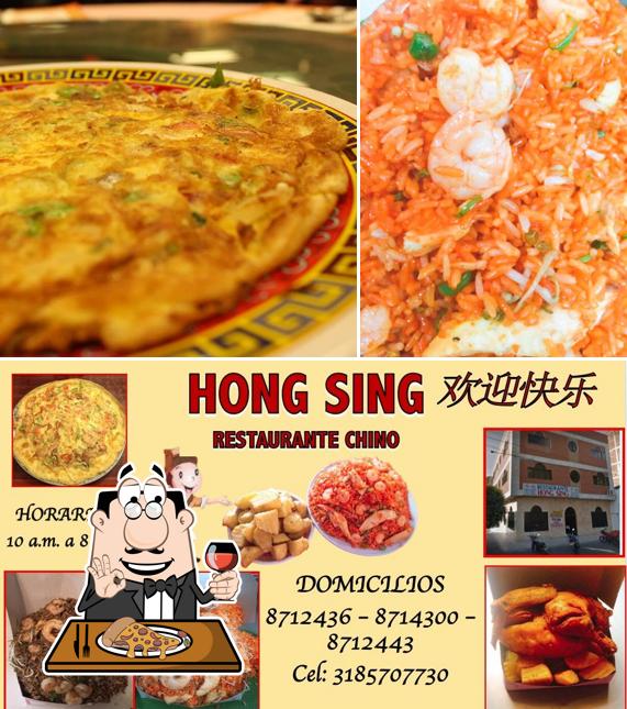 Elige una pizza en Hong Sing