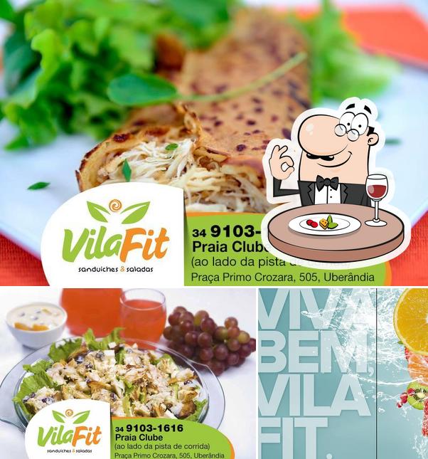 Food at Vila Fit