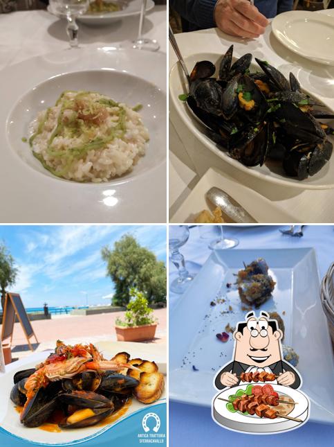 Platti al Antica Trattoria Sferracavallo