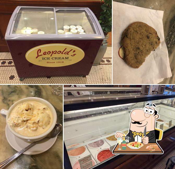 Comida en Leopold's Ice Cream