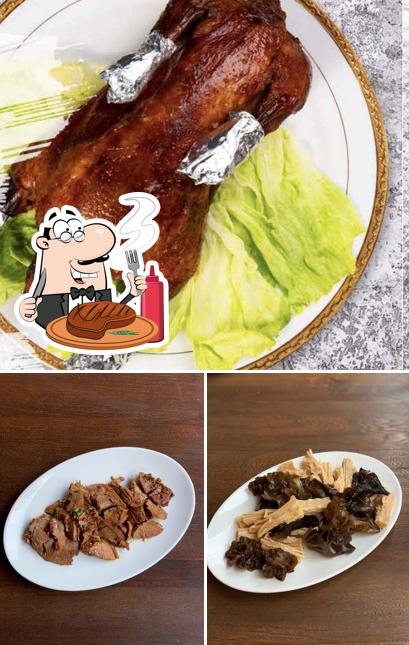 Tómate una receta con carne en Китайський ресторан Панда