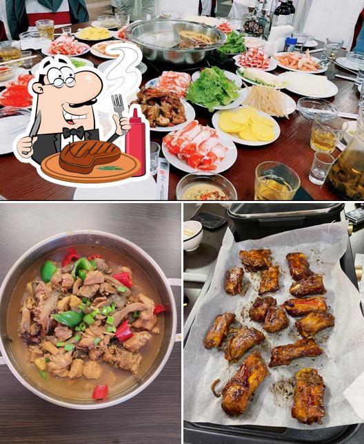 Попробуйте блюда из мяса в "Просто Хого 局氣火锅 Just Hotpot"
