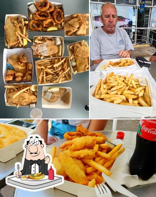 Order fries at Tigers Fish & Chips