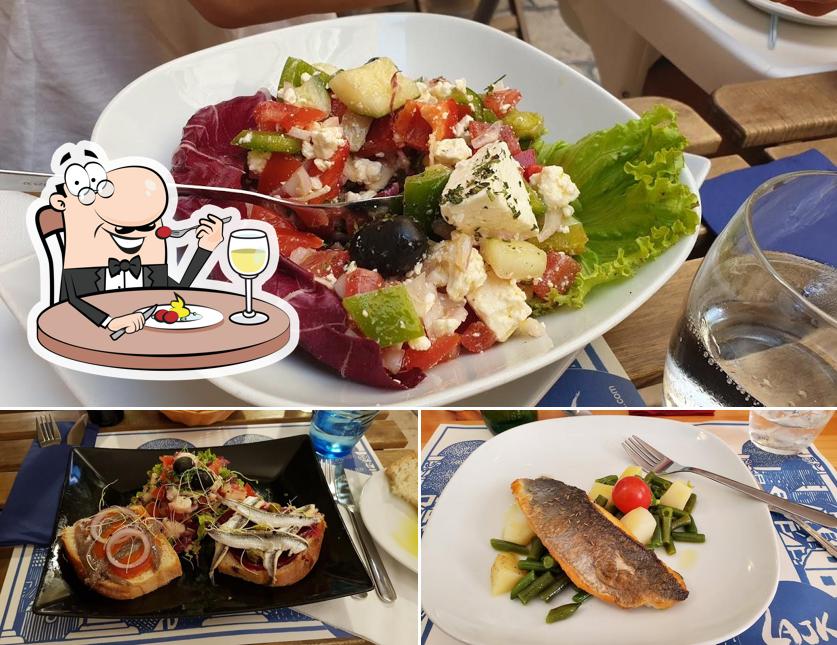 Nourriture à LAJK restaurant Dubrovnik