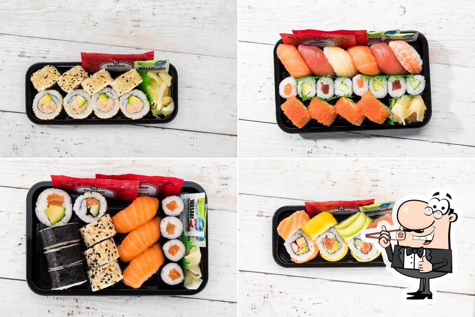 Essayez de nombreuses options de sushi