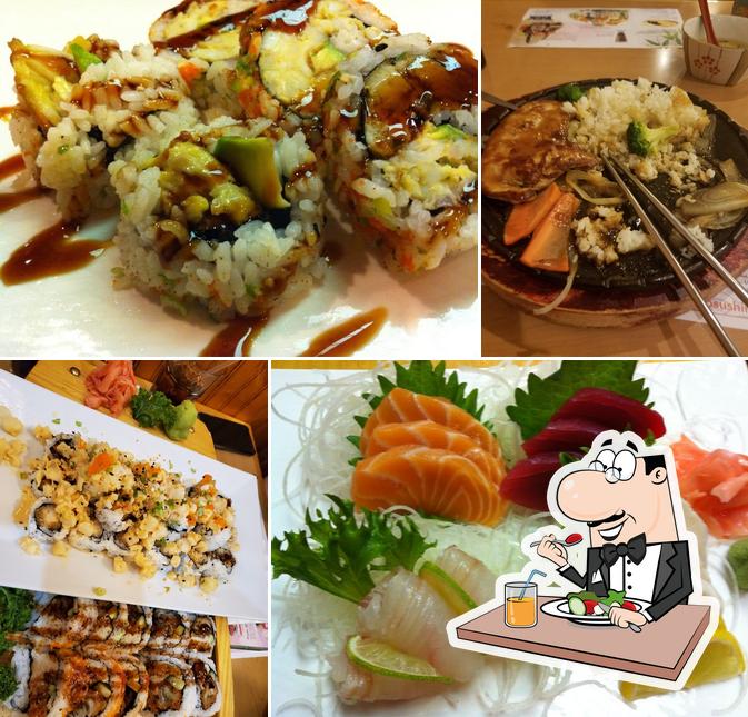 Еда в "Edo Sushi"
