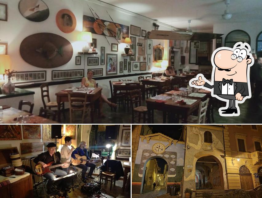La interni e esterno del ristorante