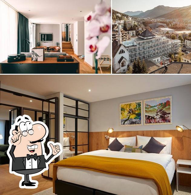 Check out the photo depicting interior and exterior at Hard Rock Hotel Davos