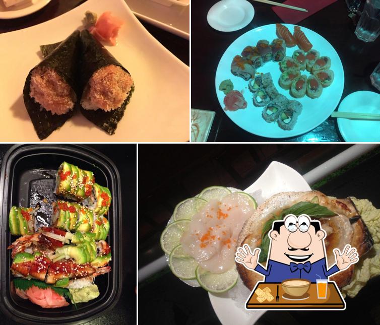 Food at Kiku Sushi & Hibachi
