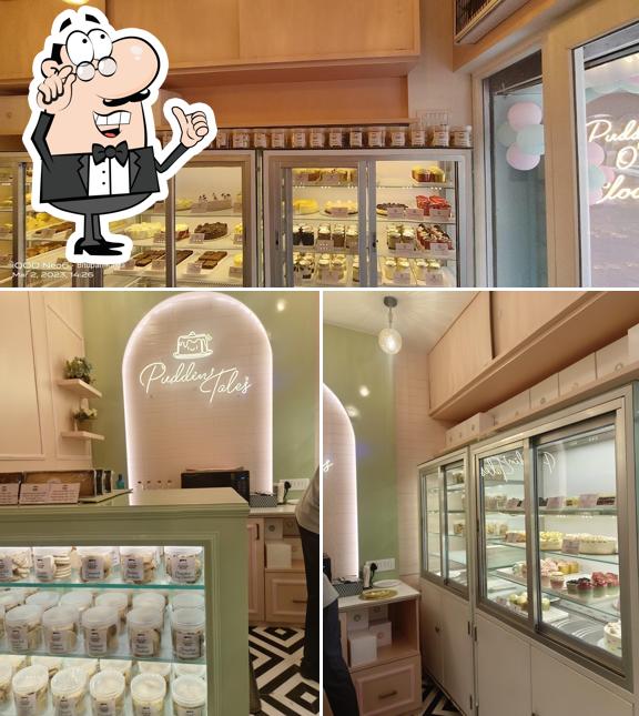 The interior of Puddin' Tales