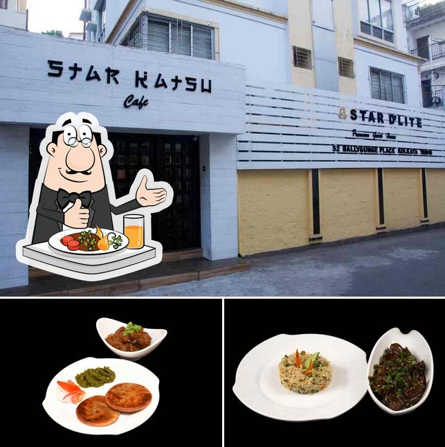 The picture of Star Katsu’s food and exterior